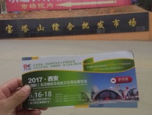 遛纸小分队在陕西延安宣传西安展会 (12)